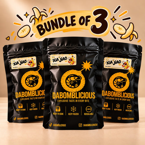 [DABOMBLICIOUS] BUNDLE OF 3 Xia Jiao Banana Heipiah
